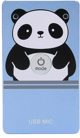 Bewinner USB-Mikrofon mit Geräuschunterdrückung und magnetischer Halterung, 2 Kanäle 192 kHz für Streaming, Gaming, auf dem PC, 360° omnidirektionale Tonaufnahme (Blue)