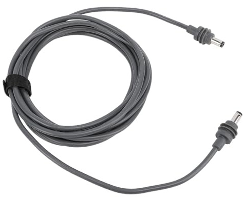 Generic Câble d'extension d'alimentation CC, Bouchon en Caoutchouc et Jeu de Jeu de Courant Satellite DC pour Extérieur (#2)