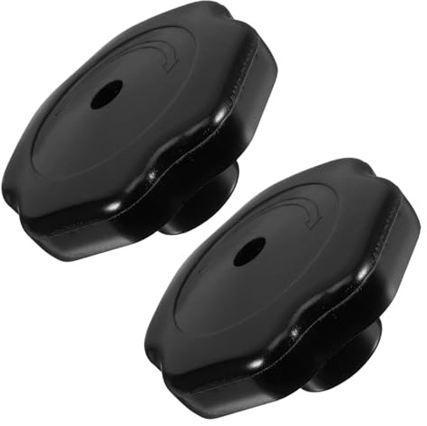 Homoyoyo 2 Piezas Pomo de Repuesto para Olla Express Perillas de Plástico Resistentes Altas Temperaturas y Corrosión Mango Seguro para Tapa de Olla Presión de Compatible con Varias Tapas