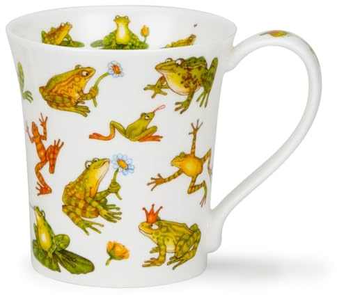Dunoon Jura Mug en porcelaine anglaise Motif grenouille 0,21 l