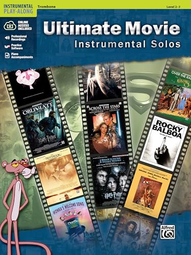 Ultimate Movie Instrumental Solos: Trombone, Level 2-3