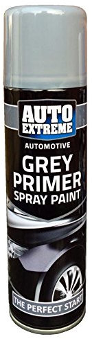 Auto Extreme Automotive Grey Primer SprayPaint Perfect Finish Bike Car Van 250ml (1)