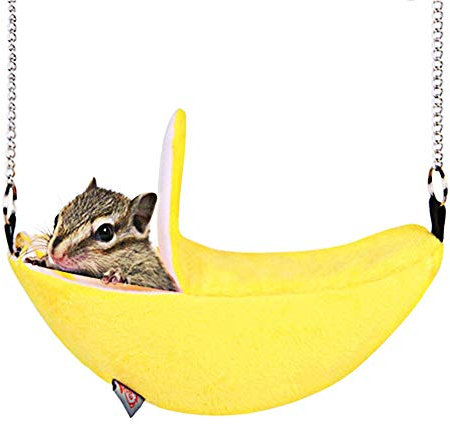 Oncpcare Zuckergleiter, Käfigzubehör, Hängematte, Hamstereinlage, Ratten, Hamsterhaus, Spielzeug für Kleintiere, Zuckerschleuder, Eichhörnchen, Hamster, Ratten, Spielen, Schlafen, Ruhen