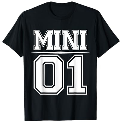 MINI 01 Familien Outfit | Mutter Vater Kind Set Partnerlook T-Shirt