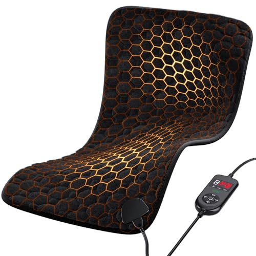 UTK Far Infrared Heating Pad for Back & Cramps, 30s Fast Heating,Super Soft
