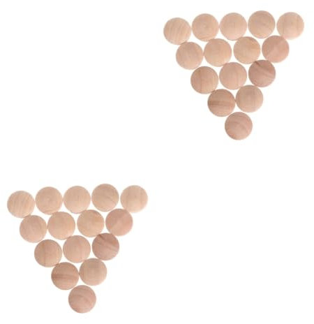 Uonlytech 2 Set Tappo Del Foro Della Vite Bottoni Con Foro A Vite in Acero Kit Di Riparazione Per Tasselli Per Cartongesso Spine A Testa Tonda Tasselli Per Mobili in Legno 300 Pezzi * 2