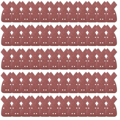 60 Pcs for Black and Decker Mouse Sander Pads, 40/60/80/120/180/240 Grid | for Black and Decker Mouse Sanding Pads, Sandpaper for Electric Sander Wood Wall Plastic Sanding Paper