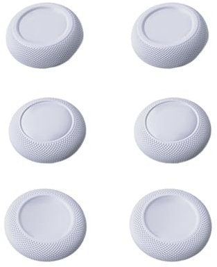 Generisk joystick kepsar – skyddande svettabsorberande ersättning, 6 stycken joystick kepsar med full täckning – för spelare och spelare hemma på språng i vardagen