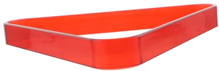GLEAVI Triangolo da Biliardo in Materiale Plastico Resistente Supporto Stabile per Tavoli da Biliardo Casa, Pub e Uso Ricreativo