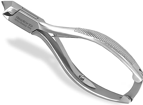 Profi Pediküre-Zange Nagelzange Kopfschneider Fußnagelzange 14 cm - 15 mm Kurzer Schnitt Edelstahl