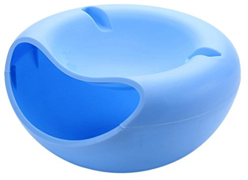 Snack – Cuenco para servir de bol para aperitivos, nueces, núcleos con teléfono móvil soporte Azul