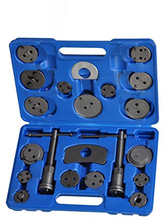 Tech Traders® BRAKE CALIPER PISTON REWIND WIND BACK TOOL KIT 21PCS