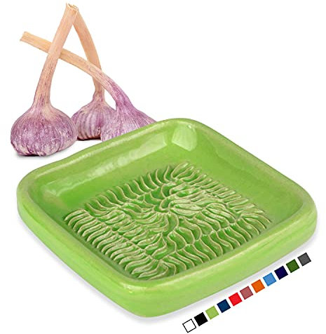 ANCKERAMIC® Original rallador de ajo jengibre nuez moscada de cerámica de Finlandia y menta