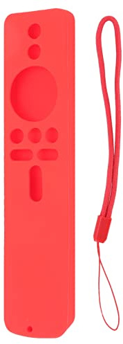 Funda Protectora de Silicona para el Hogar para Xiaomi TV Stick 4K Cubierta de Control Remoto Lavable Accesorios de Televisión con Correa de Mano(2#)