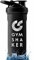GYMSHAKER Edelstahl Shaker isoliert - 24h kalte Getränke - Wabenstruktur-Sieb für cremige Protein Shakes - auslaufsicher & BPA frei - 750 ml - Schwarz