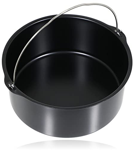 SPARES2GO Non Stick Bread Cake Baking Tin Compatible with Ninja AF100 AF160 Air Fryer (6)