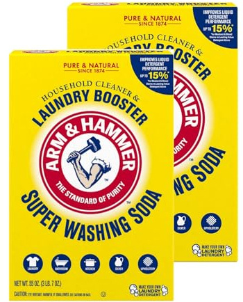 Arm & Hammer Super Washing Soda 1.55kg (55oz) - Pack of 2
