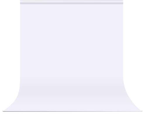 DUYIKJ Sfondo bianco 3,4 x 3,5 m, grande sfondo fotografico per fotografie, servizi fotografici, eventi online e feste