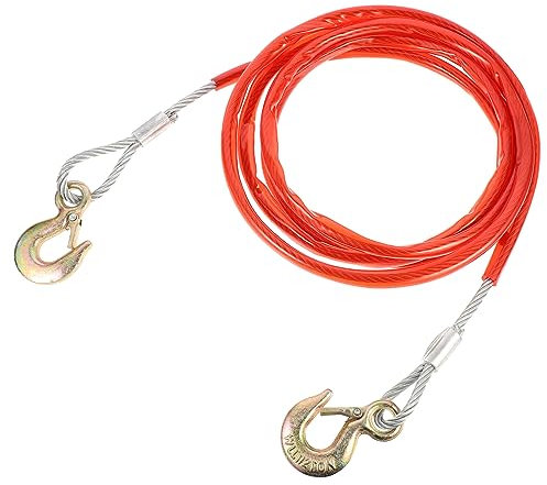 BUGUUYO Corda Per Rimorchio Per Auto Cucita A Densità Densa Da 8 Mm Corda Di Traino Da 4 M Cinghia Di Traino Casuale