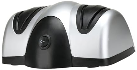 Aiguiseur Électrique de Couteaux Professionnel, Système à 2 Étapes | Abs Plastique, Affûtage Rapide et Précis, Facile à Utiliser, Cuisine Couleur Aléatoire