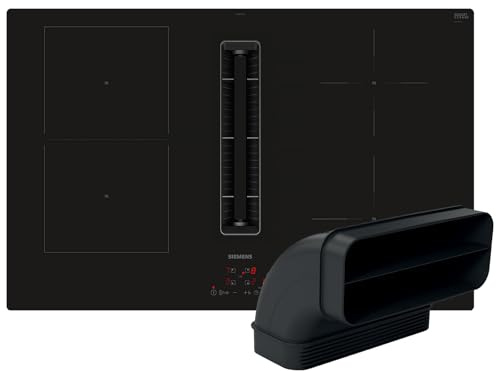 Siemens ED801BGA7 Kochfeldabzug Induktion ED801BS16E + Flachkanal HZ9VDSB2