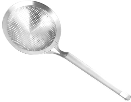 DIYEAH Colino in Acciaio Inox 304 da Cucina 14 Cm Rete Fine per Farina e Polveri, Accessorio per Pasticceria e Panificazione, Utensile Resistente e Leggero per Uso Domestico