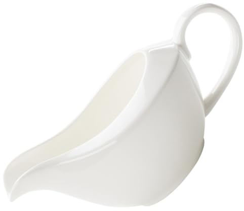 Genérico Salsera de Cerámica Blanca para Salsa de Bistec Plato de Salsa y Condimentos Jarra Ligera y Portátil para Cocina y Restaurante Recipiente Multiusos