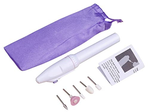 Lime à ongles électrique, polisseuse à ongles électrique, limes de manucure, Kit de toilettage avec 5 têtes (sans batterie) pour un usage quotidien