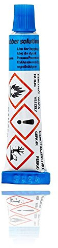 3 x PUNCTURE REPAIR RUBBER SOLUTION LARGE (15g) TUBE