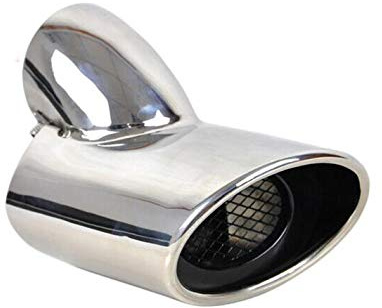 Momoap 1Pcs Silver Car Stainless Steel Tailpipe Trims Exhaust Muffler Tail Pipe Tip for Buick Verano 2009-2020