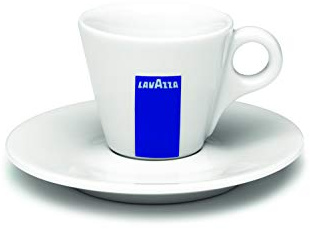 Lavazza Espressotassen mit Untertasse BLU Collection 6er Pack