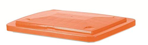 UvV Deckel orange für Mörtelwannen ohne Kranösen (mit Randverstärkung)