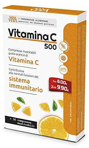 Sanavita Sanavita Vitamina C Caramelle Masticabili - 200 ml