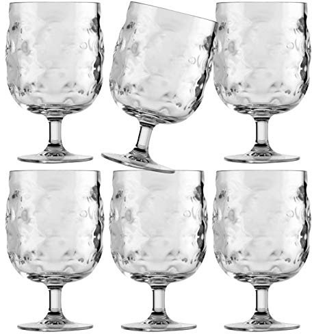 Marine Business Harmony Moon Ice Lot de 6 verres à vin incassables