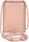 styleBREAKER Borsa a tracolla per cellulare da donna in metallo, borsa a tracolla, borsa portacellulare, mini borsa 02012307, colore:Rosa opaco