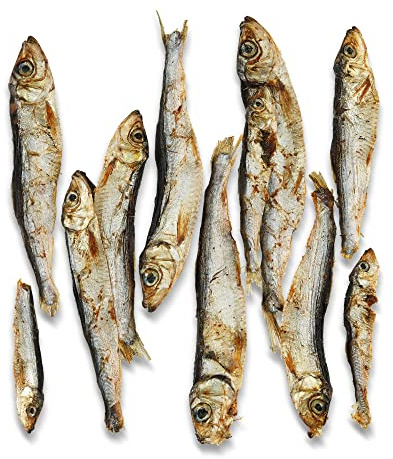 Getrocknete Sprotten | Trockenfisch | Fischiger Hundesnack | 200g