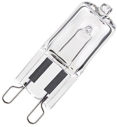 NuLoXx 5er Pack Halogen Stiftsockellampe G9 42W ersetzt 56W, 2700K warmweiß (827), 630 Lumen, dimmbar | Halogen G9 | G9 Stiftsockellampe | G9 Leuchtmittel | G9 Halogenlampe