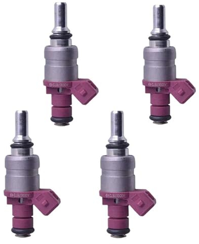LFDTO 4-teilige Einspritzdüsen for 2002, passend for Mercedes-Benz C230 2001–2004, passend for Benz SLK230 2.3L I4 0000787249 A0000787249. Kfz-Motorteile