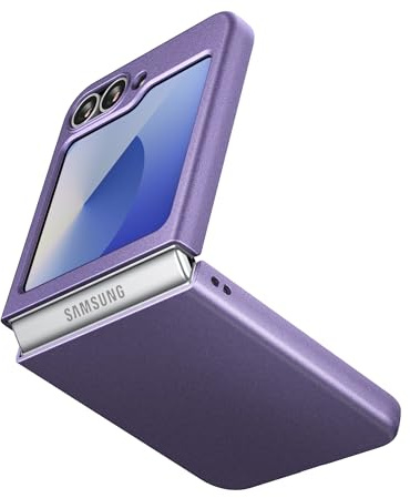 Cresee Case for Samsung Galaxy Z Flip 7 FE/Z Flip 6, Slim Fit Hard Polycarbonate Cover Phone Case for Galaxy Z Flip7 FE/Z Flip6, Purple