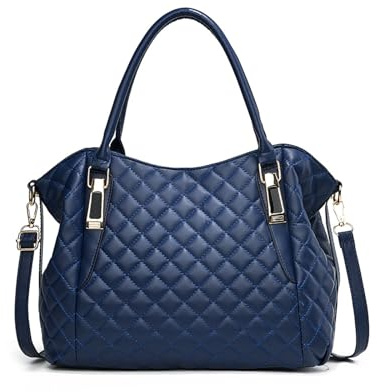 NICOLE & DORIS Damen Handtasche Groß Shopper Schultertasche Weiche PU Leder Tragetasche Umhängetasche Elegant Tote Tasche für Alltag,Schule,Reise