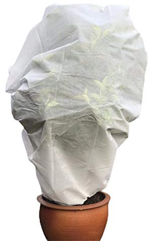 GardenSkill Plant Fleece Jacket - 50gsm Garden Frost Warming Cover for Trees Bushes Veg Fruit (1.6m wide x 2m high, Pack 2)