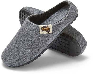 Gumbies Outback Hausschuhe, Grey / Charcoal, Gr.- EU 41