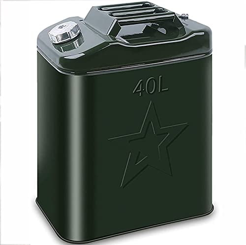 JIADUOFU 10l/20l/25l/30l/35l/40l/50l/60l Tragbarer Ersatzkraftstofftank, Notfall Ersatzkraftstofftank, Für Autostragbarem Motorrad-ersatzauto-kraftstofftank,40L