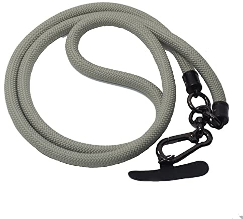 BAWAKO Premium Schlüsselband mit Karabinerhaken, Umhängeband für Schlüssel Namensschild Handy Kamera, Schlüsselanhänger Damen und Herren, Lanyard rund gewebt