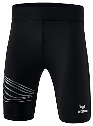 Erima Herren Racing 2.0 Kurze Lauftight (8292313), schwarz, L