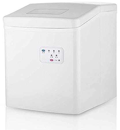 SmPinnaA Macchina per Il Ghiaccio Silenziosa, Macchina per Cubetti di Ghiaccio Piccola, 12 kg in 24 Ore 3 Dimensioni Cubetti di Ghiaccio 9 Cubetti di Ghiaccio Pronti in 8 13 Minuti 2 L