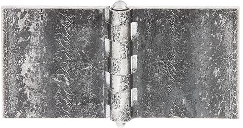 Alberts 860240 Charnière | large, à souder | acier, brut | 80 x 160 mm | kit de 10