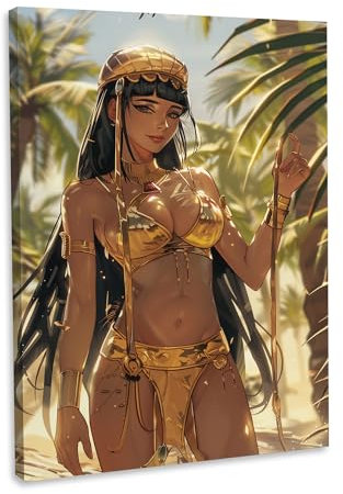 Hustling Sharks® Animebilder auf Leinwand als XXL Wandbild - Anime Girls 1 - Anime-Frauen im Hochformat, verschiedene Frauenbilder als Anime-Bild, Anime (Anime Girl#1, 40x60)