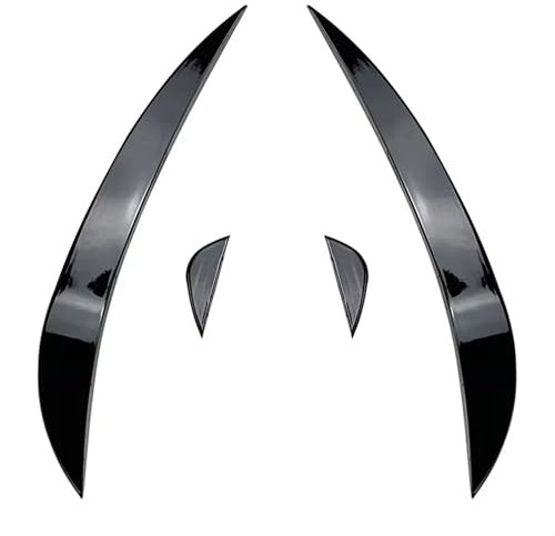 Auto Frontspoiler Lippe Für VW Für Golf 6 MK6 Für GTI Für GTD Für GTE 2009-2013 Seitensplitter Canard Air Blade Tuning Auto Frontstoßstange Seitenspoiler Front Bumper Spoiler Lippe
