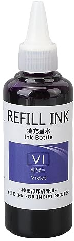 Premium-Nachfülltinte, Stempel-Nachfülltinte, Stempel-Nachfülltinte 100 Ml, Hohe Haftung, Schnell Trocknend, Farbecht, Weit Verbreitete Ei-Dater-Tinte, Tinte für Selbstfärbende